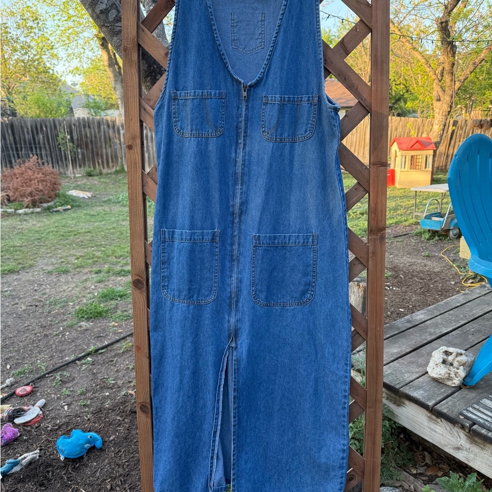Vintage Denim Republic Denim Jumper Dress